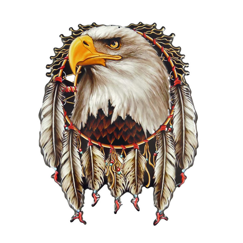 Blechschild Indianer Adler Blechschild Indianer Adler
