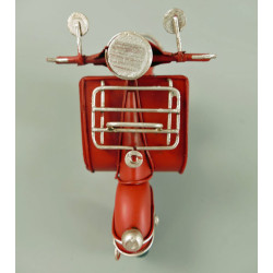 Scooter Motorroller Vespa Blechmodell rot 17cm