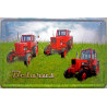Blechschild Belarus Traktor