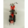 Motorrad Indian rot  Blechspielzeug