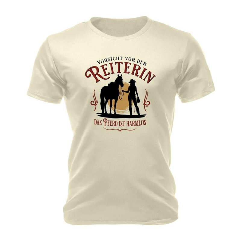 T-Shirt Vorsicht  vor der Reiterin - RAHMENLOS®