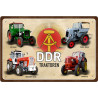 Blechschild DDR Traktoren