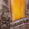 Blechschild Wasser schmeckt besser wenn es in der Brauerei gewesen ist - Nostalgic-Art