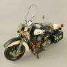 Motorrad Police Harley Blechmodell 37 cm