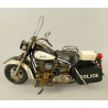 Motorrad Police Harley Blechmodell 37 cm