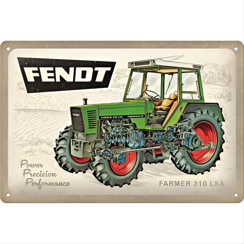 Fendt Farmer 310 Blechschild - Nostalgic-Art Fendt Farmer 310 Blechschild - Nostalgic-Art