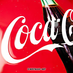 Coca Cola Blechschild rund - Nostalgic-Art