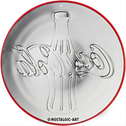Coca Cola Blechschild rund - Nostalgic-Art