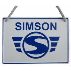 Hängeschild Simson Logo
