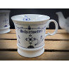 Schietwetter Kaffeepott Indisch Blau Kaffeetasse Teetasse