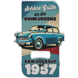 Lanolu Flaschenöffner Trabant – nostalgische Deko & Geschenkidee