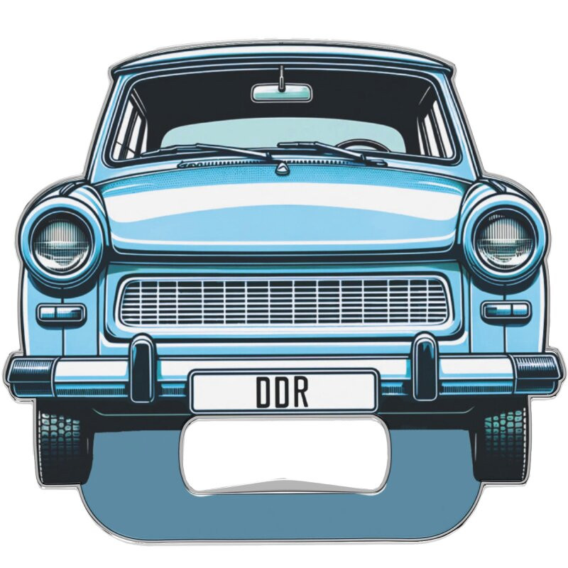 Trabant Flaschenöffner Lanolu 8x8 cm