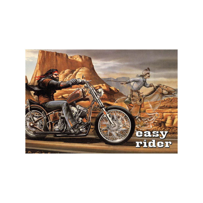 Blechschild Easy Rider Chopper
