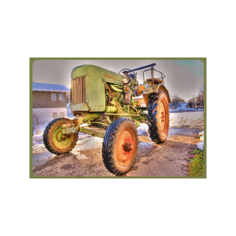 Holzschild Fendt Dieselross