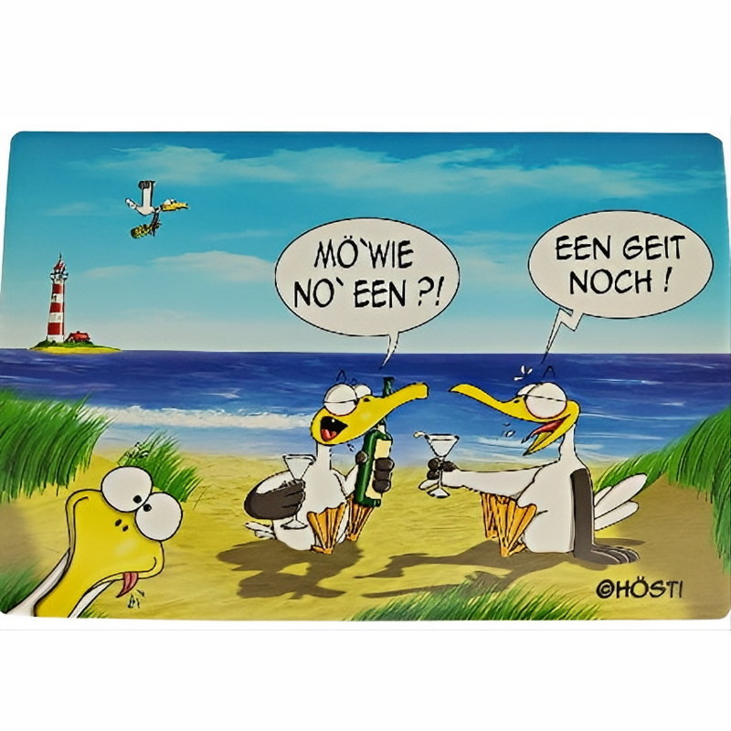 Platzset Mö wi no eenHösti Tischset