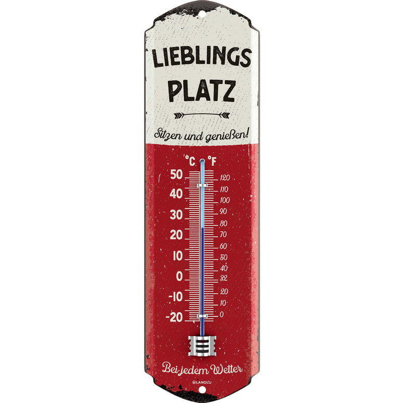 Thermometer Lieblingsplatz