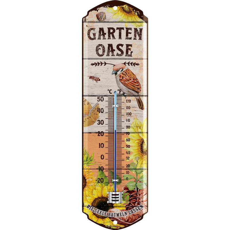 Lanolu Thermometer Garten-Oase