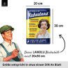 Lanolu Blechschild Offiziell im Ruhestand Rentnerin 20x30 cm