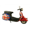 Scooter Motorroller Vespa Blechmodell 30 cm