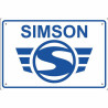 Schönes Blechschild Simson Logo 20x30 cm kaufen | Kult Deko Geschenkidee