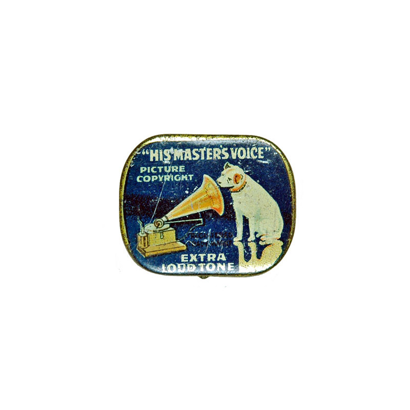 HIS MASTERS VOICE, alte Grammophon Nadeldose