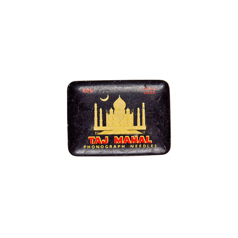 Taj Mahal, alte Grammophon Nadeldose Taj Mahal, alte Grammophon Nadeldose