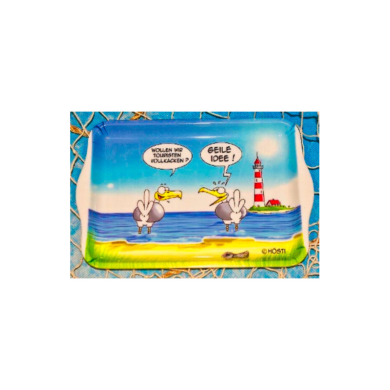 Tablett Touristen vollkacken Hösti