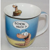Kaffeebecher Moin schon wach Hösti Becher