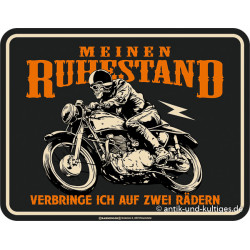 Blechschild Meinen...