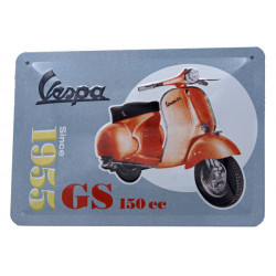 Vespa Blechschild GS150 -...