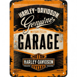 Harley-Davidson Blechschild Garage - Nostalgic-Art