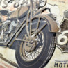 Route 66 Blechschild Bike Map - Nostalgic-Art