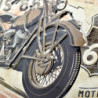 Tolles Blechschild Route 66 Bike Map - Nostalgic-Art