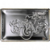 Tolles Blechschild Route 66 Bike Map - Nostalgic-Art