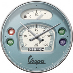 Vespa Wanduhr Tacho -...