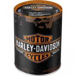 Harley-Davidson Spardose Genuine Logo - Nostalgic-Art