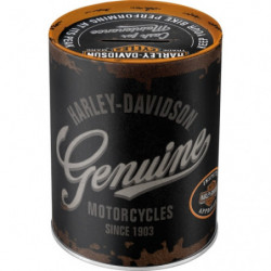 Harley-Davidson Spardose Genuine Logo - Nostalgic-Art