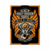 Harley-Davidson Magnet Wild At Heart - Nostalgic-Art