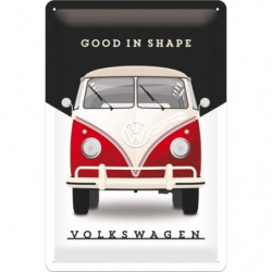 VW Blechschild Bulli Good In Shape - Nostalgic-Art