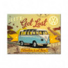 VW Magnet Bulli Let's Get Lost - Nostalgic-Art