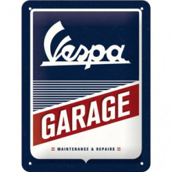 Vespa Blechschild Garage -...