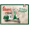Vespa Blechpostkarte Italian Legend - Nostalgic-Art