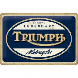 Triumph Blechschild...