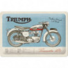 Triumph Blechschild Bonneville - Nostalgic-Art