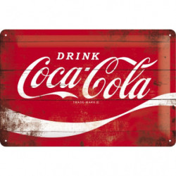 Coca Cola Blechschild Logo...
