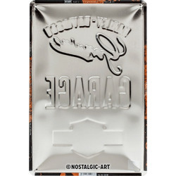 Harley-Davidson Blechschild Garage (01) - Nostalgic-Art