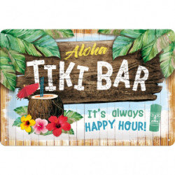 Tiki Bar - Blechschild - Nostalgic-Art