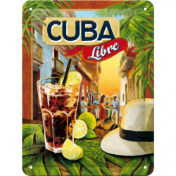 Cuba Libre - Blechschild -...