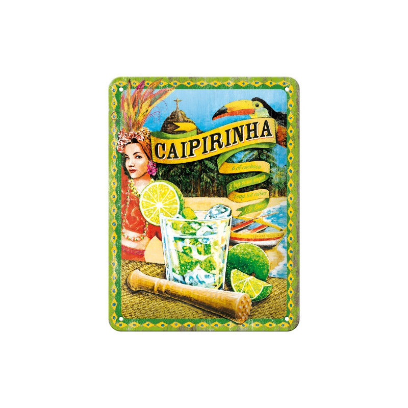 Caipirinha - Blechschild - Nostalgic-Art