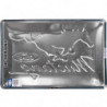 Ford Mustang Blechschild Black - Nostalgic-Art